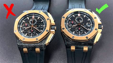 how can you tell a fake ap watch|false audemars piguet.